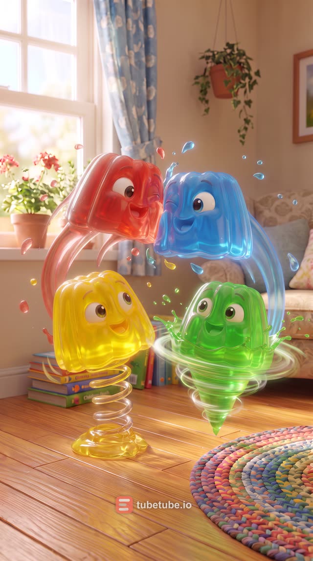 Scene 9 - Jelly Jump and Freeze