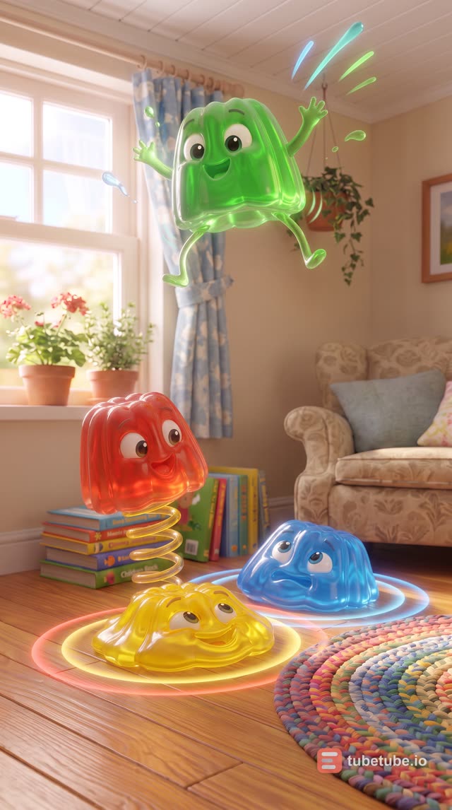 Scene 10 - Jelly Jump and Freeze