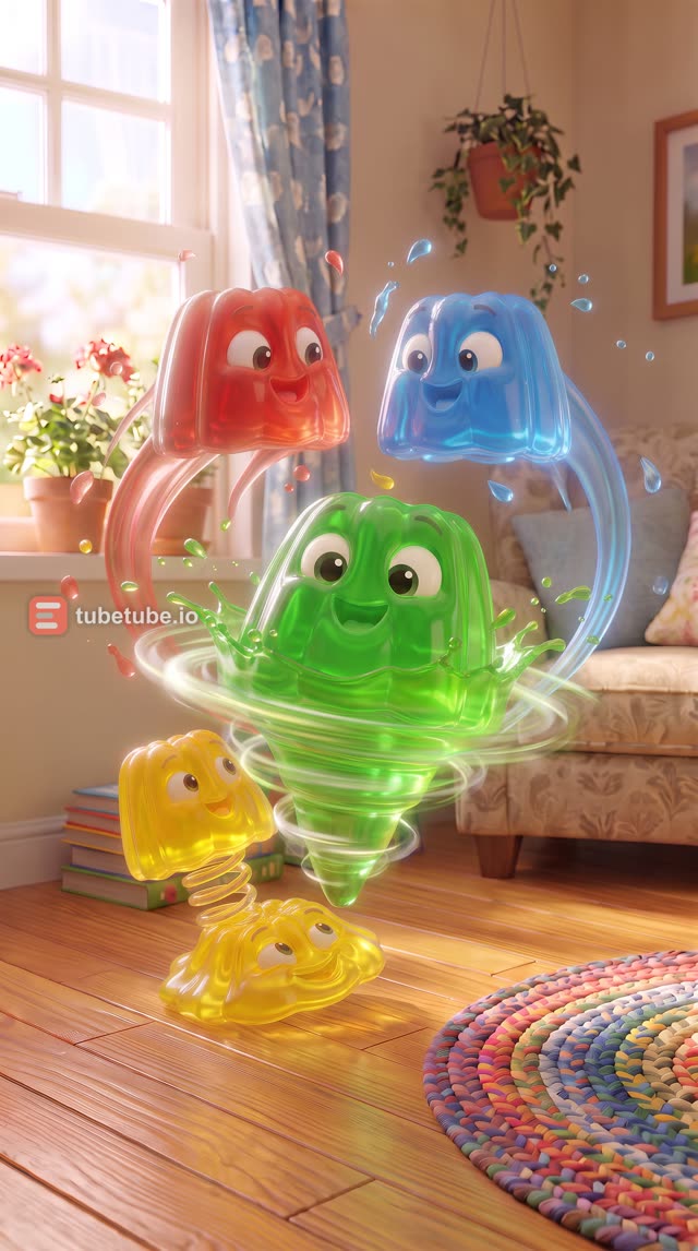 Scene 12 - Jelly Jump and Freeze