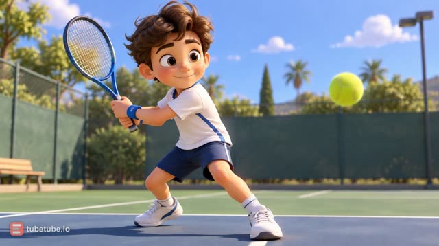 Scene 1 - Happy Tennis Time