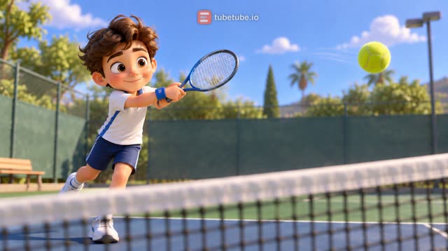 Scene 2 - Happy Tennis Time