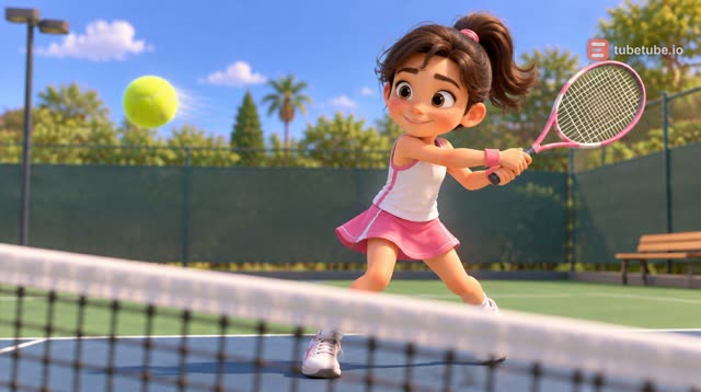 Scene 3 - Happy Tennis Time