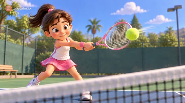 Scene 5 - Happy Tennis Time