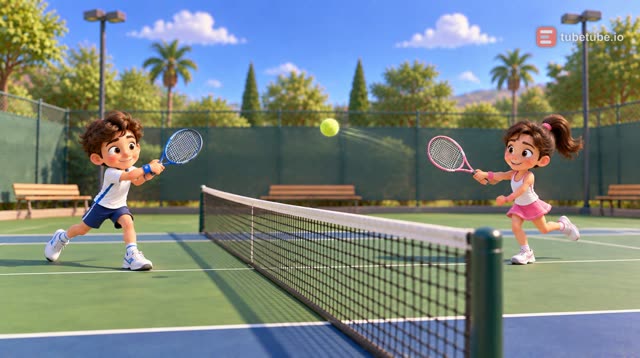 Scene 7 - Happy Tennis Time