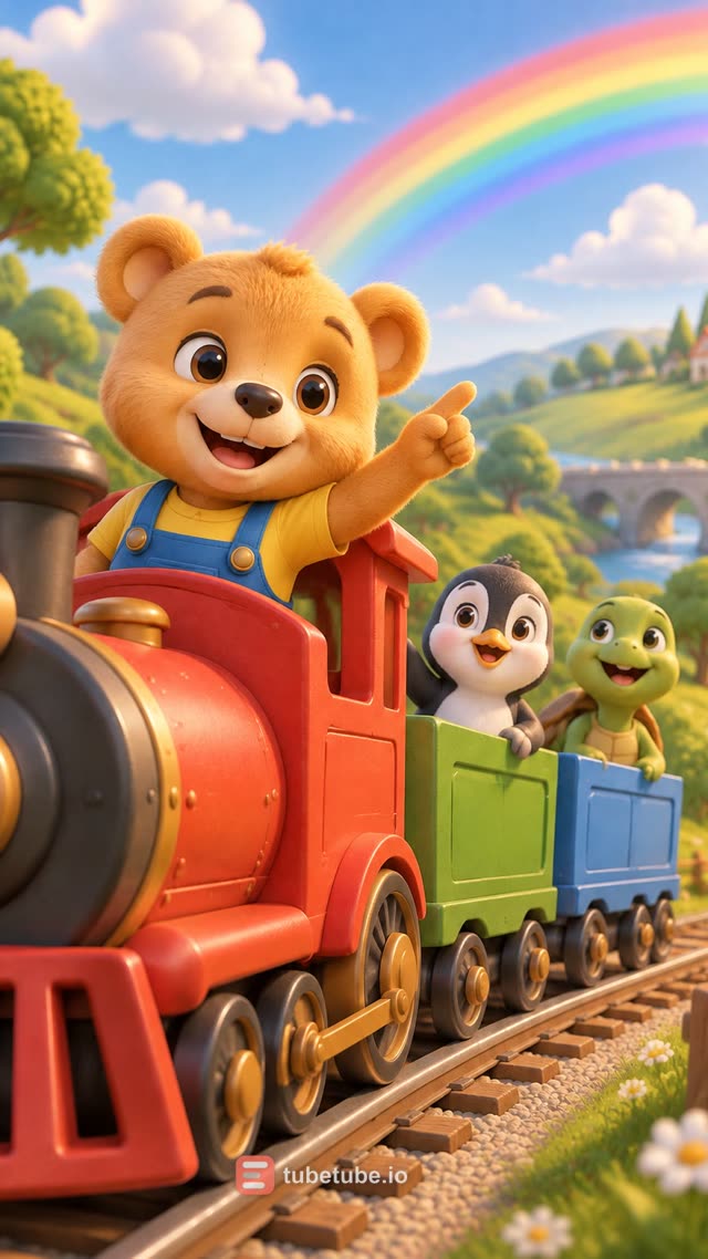 Scene 3 - The Rainbow Train