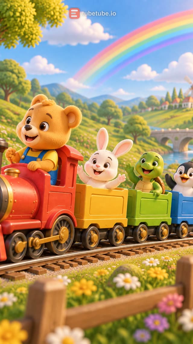 Scene 7 - The Rainbow Train