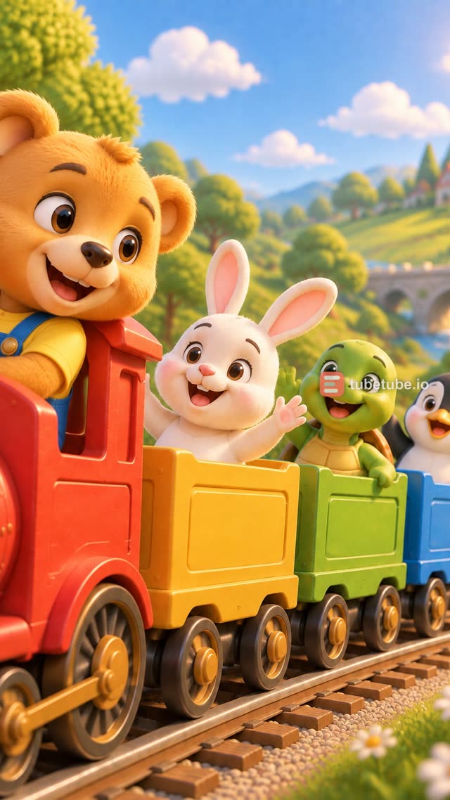 Scene 8 - The Rainbow Train