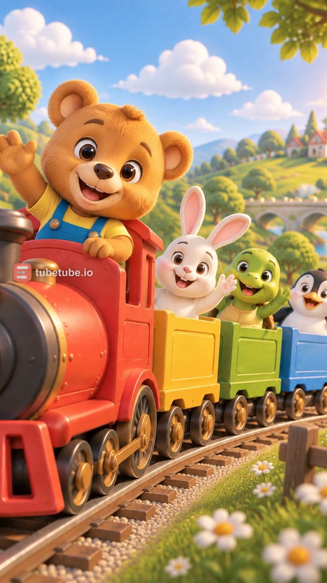Scene 9 - The Rainbow Train