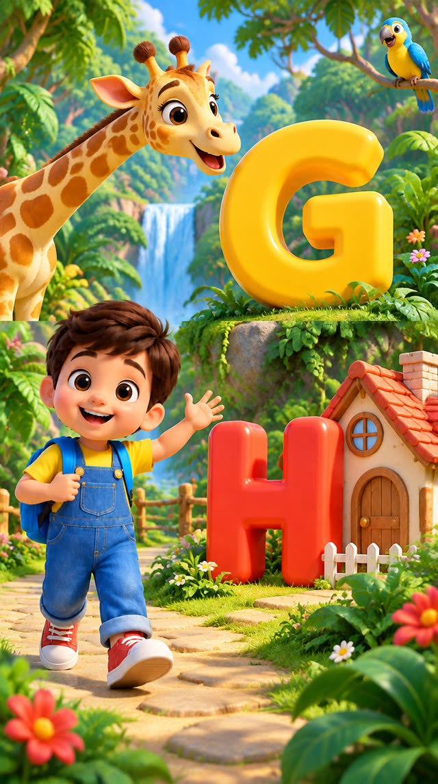 Scene 5 - ABC Phonics Song for Kids