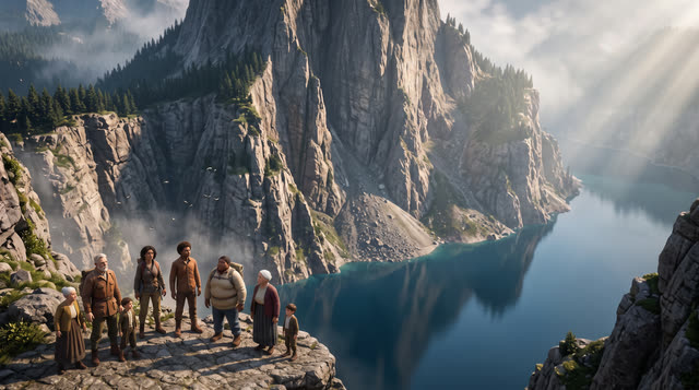 Scene 11 - Le Barrage du Vajont