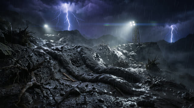 Scene 30 - Le Barrage du Vajont