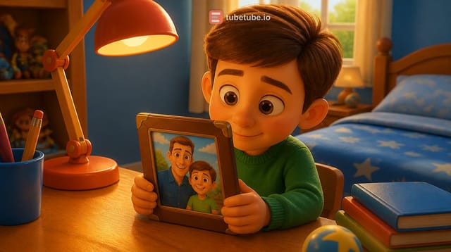 Je t'aime de tout mon cœur papa