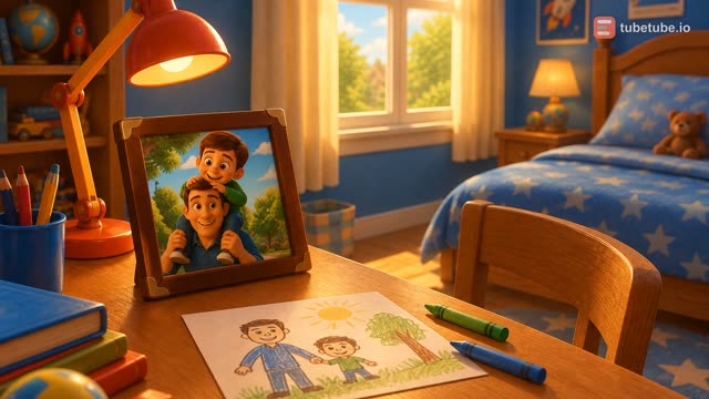 Scene 10 - Je t'aime de tout mon cœur papa