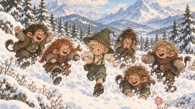 Scene 1 - Des enfants moqueurs
