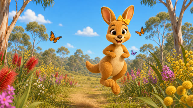 Scene 3 - Kiki the Kangaroo