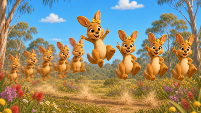 Scene 4 - Kiki the Kangaroo