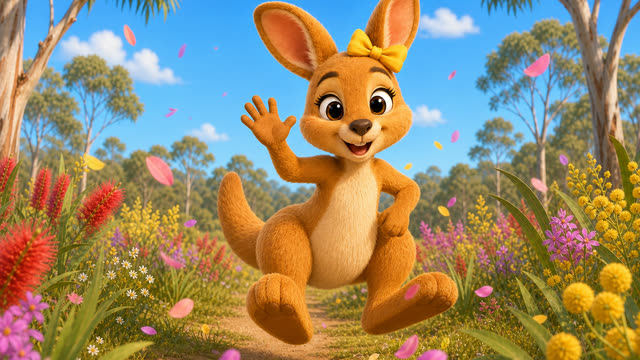 Scene 5 - Kiki the Kangaroo