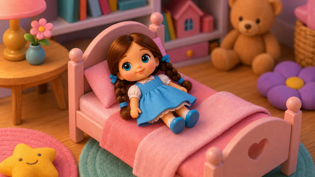 Scene 6 - Tengo una Muñeca Vestida de Azul | Canción Infantil
