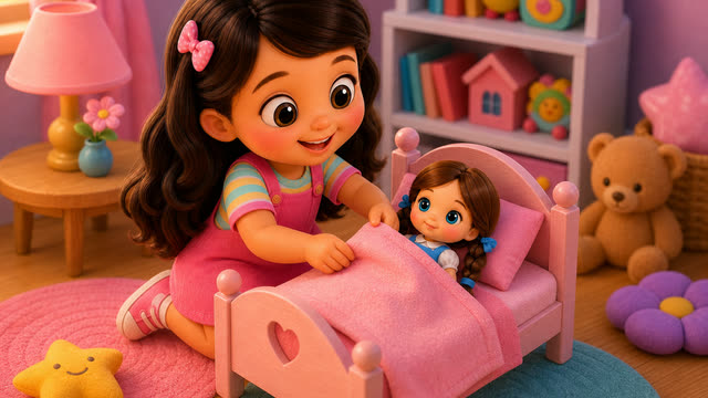 Scene 7 - Tengo una Muñeca Vestida de Azul | Canción Infantil