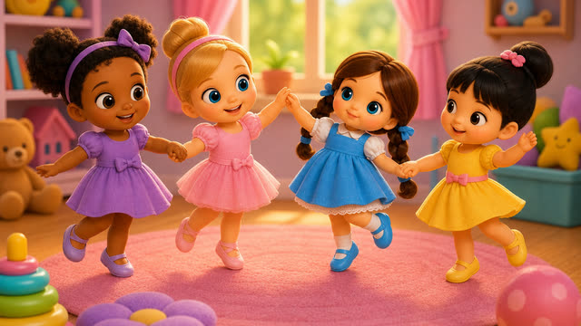 Scene 8 - Tengo una Muñeca Vestida de Azul | Canción Infantil