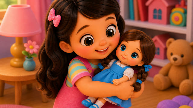 Scene 11 - Tengo una Muñeca Vestida de Azul | Canción Infantil