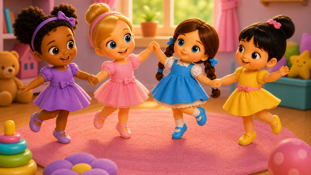 Scene 12 - Tengo una Muñeca Vestida de Azul | Canción Infantil