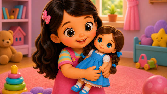 Scene 13 - Tengo una Muñeca Vestida de Azul | Canción Infantil
