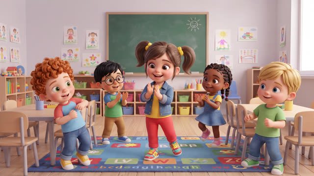 Scene 6 - Learn Colors with Alexia - Red, Blue, Yellow