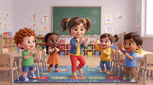 Scene 15 - Learn Colors with Alexia - Red, Blue, Yellow