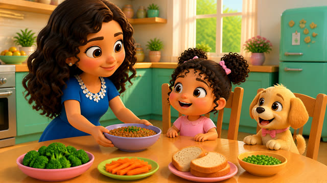 Scene 17 - Mia's  Lunch Time