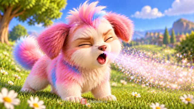 Scene 10 - Achoo The Rainbow Monster