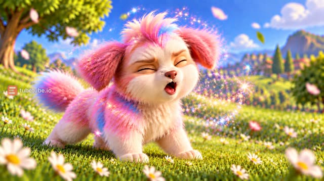 Scene 14 - Achoo The Rainbow Monster