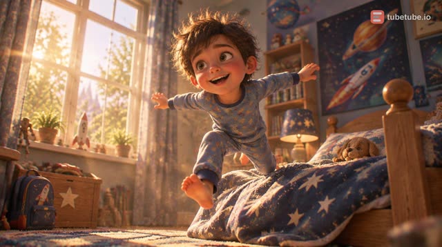 Scene 3 - Liam, the brave little hero