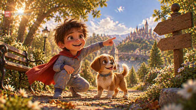 Scene 8 - Liam, the brave little hero