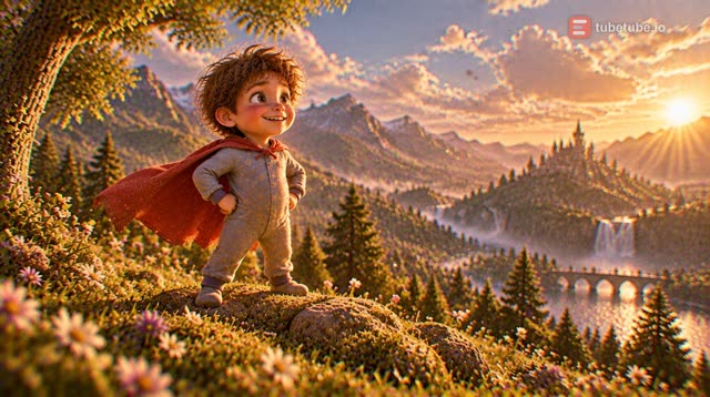 Scene 18 - Liam, the brave little hero