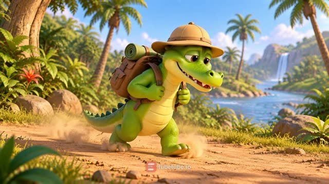 Scene 3 - Les Crocodiles du Nil | Chanson pour enfants | Animation 3D