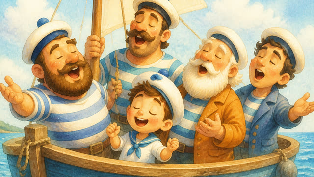 Scene 2 - Petit bateau sur l'eau