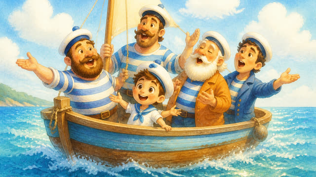 Scene 3 - Petit bateau sur l'eau