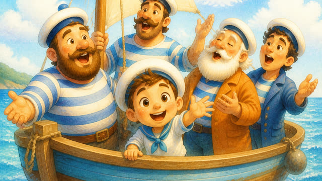 Scene 4 - Petit bateau sur l'eau