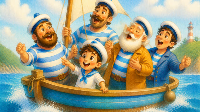 Scene 15 - Petit bateau sur l'eau
