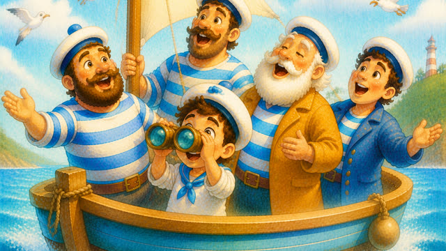 Scene 19 - Petit bateau sur l'eau