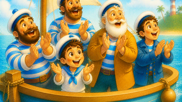 Scene 22 - Petit bateau sur l'eau