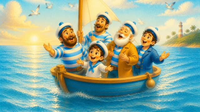 Scene 24 - Petit bateau sur l'eau