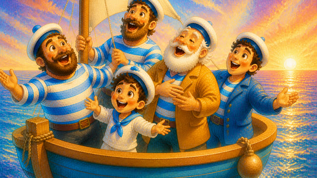 Scene 26 - Petit bateau sur l'eau