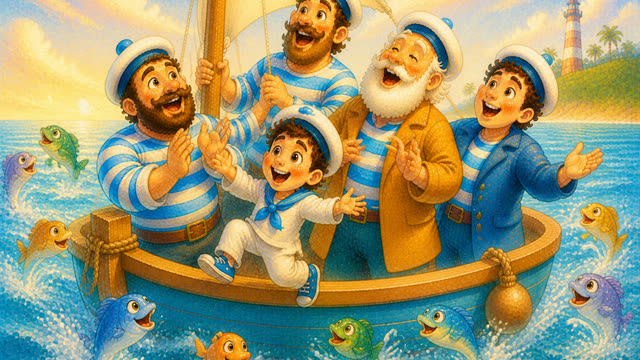 Scene 28 - Petit bateau sur l'eau