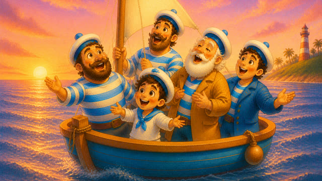Scene 29 - Petit bateau sur l'eau