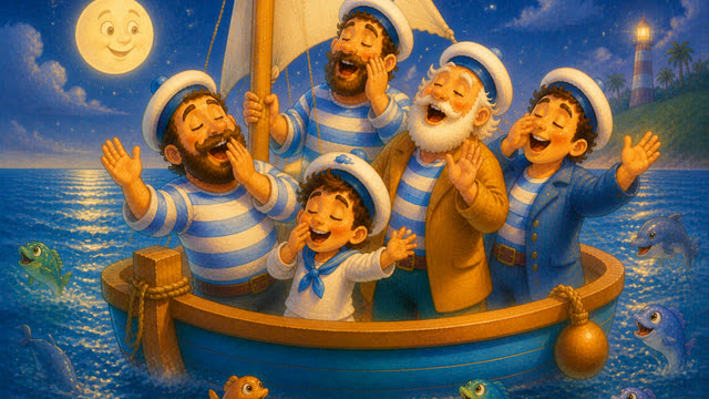Scene 30 - Petit bateau sur l'eau
