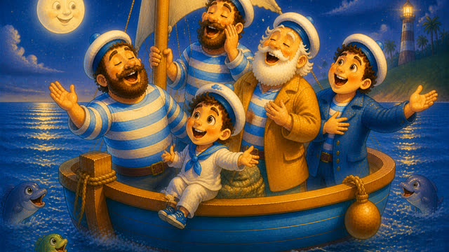 Scene 32 - Petit bateau sur l'eau