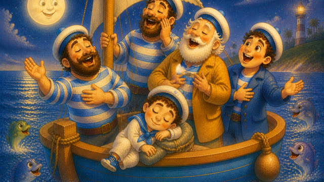 Scene 33 - Petit bateau sur l'eau