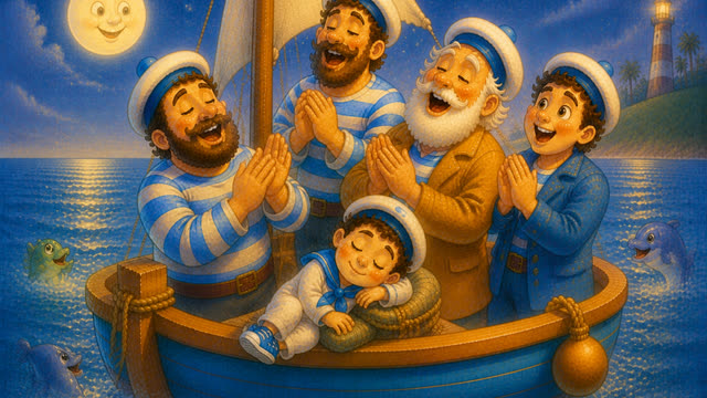 Scene 34 - Petit bateau sur l'eau